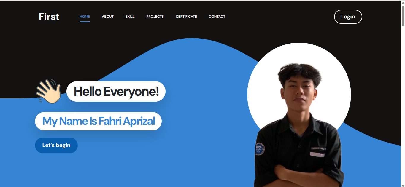 Landing page